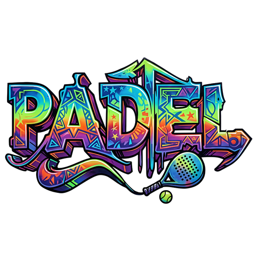 Graffiti Stack Padel Hoodie