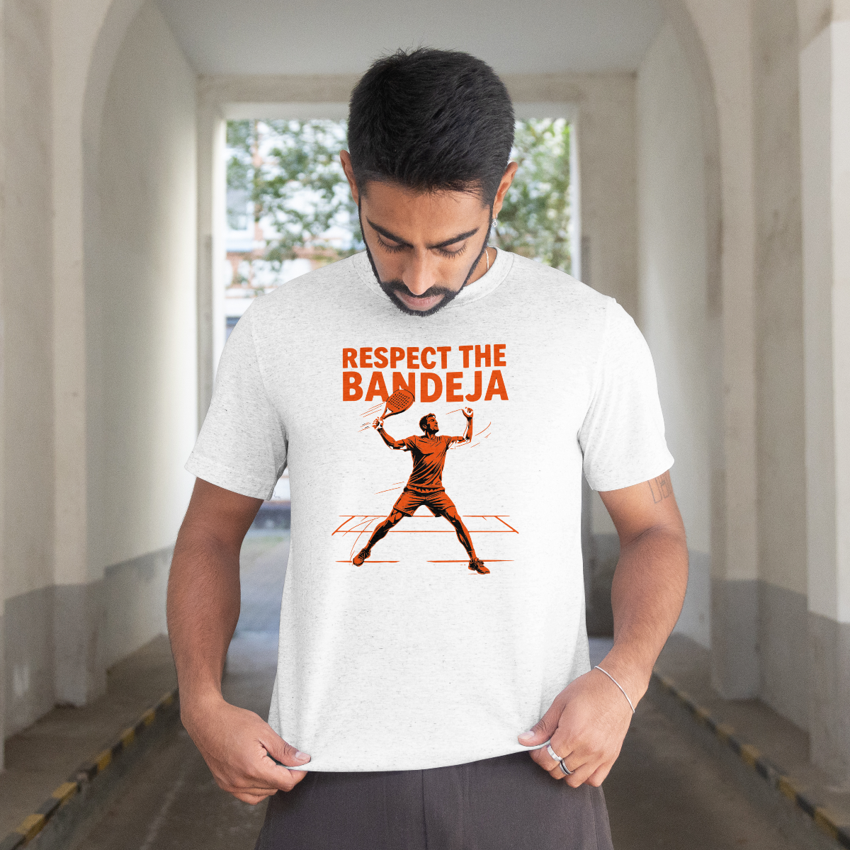 Respect The Bandeja Padel T-Shirt