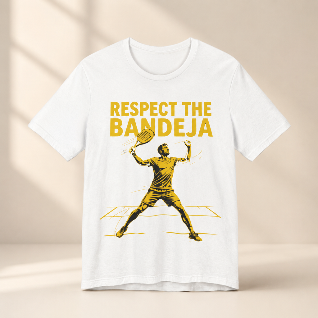 Respect The Bandeja Padel T-Shirt