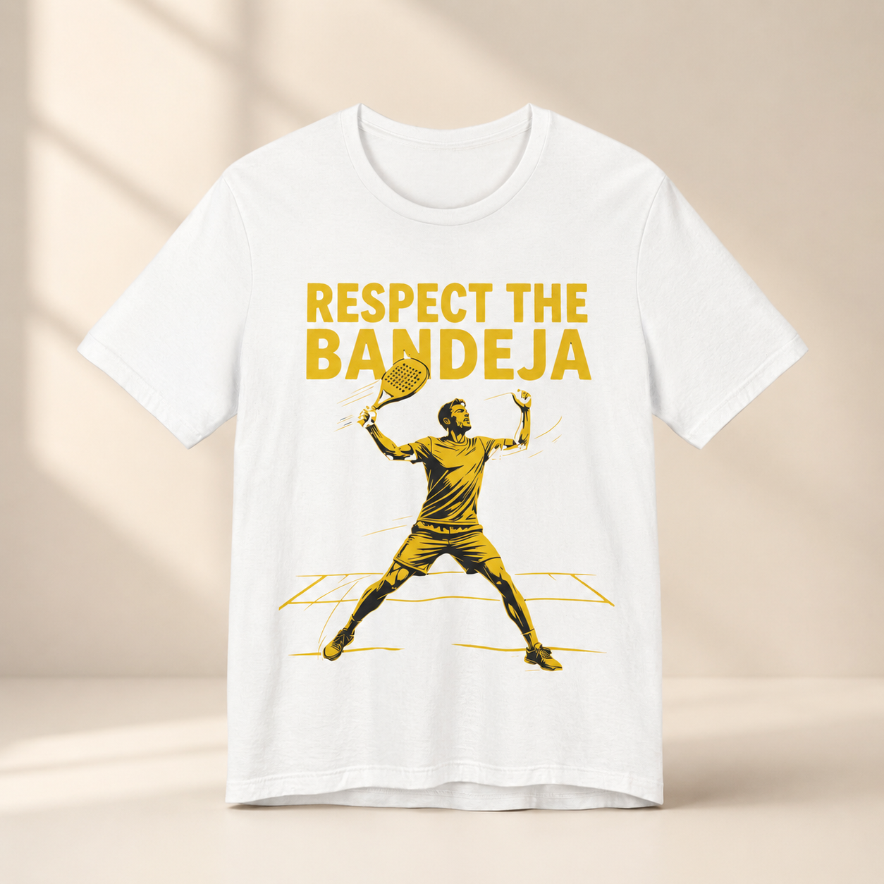 Respect The Bandeja Padel T-Shirt
