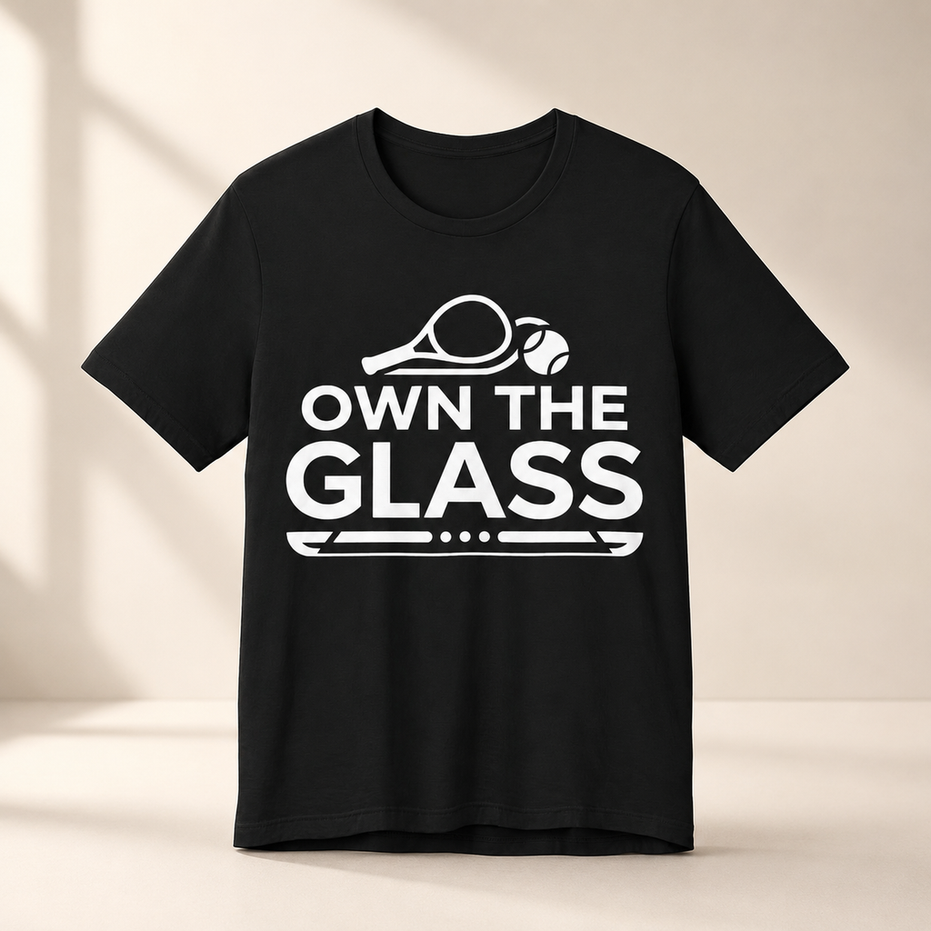 Own The Glass Graphic Padel T-Shirt